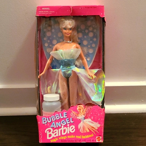 Vintage Nib Bubble Angel Barbie 994 